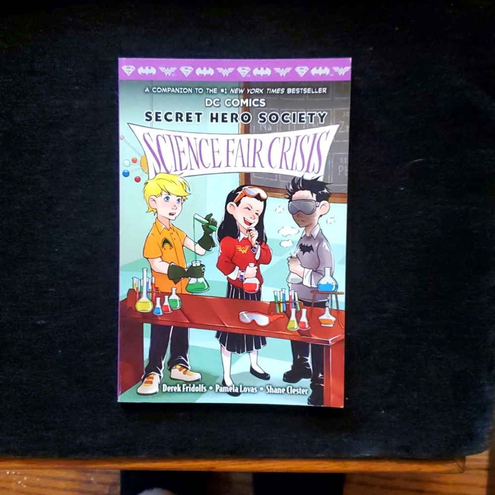 DC COMICS SECRET HERO SOCIETY SERIES SCIENCE FAIR CRISES BY: FRIDOFS, ET AL
